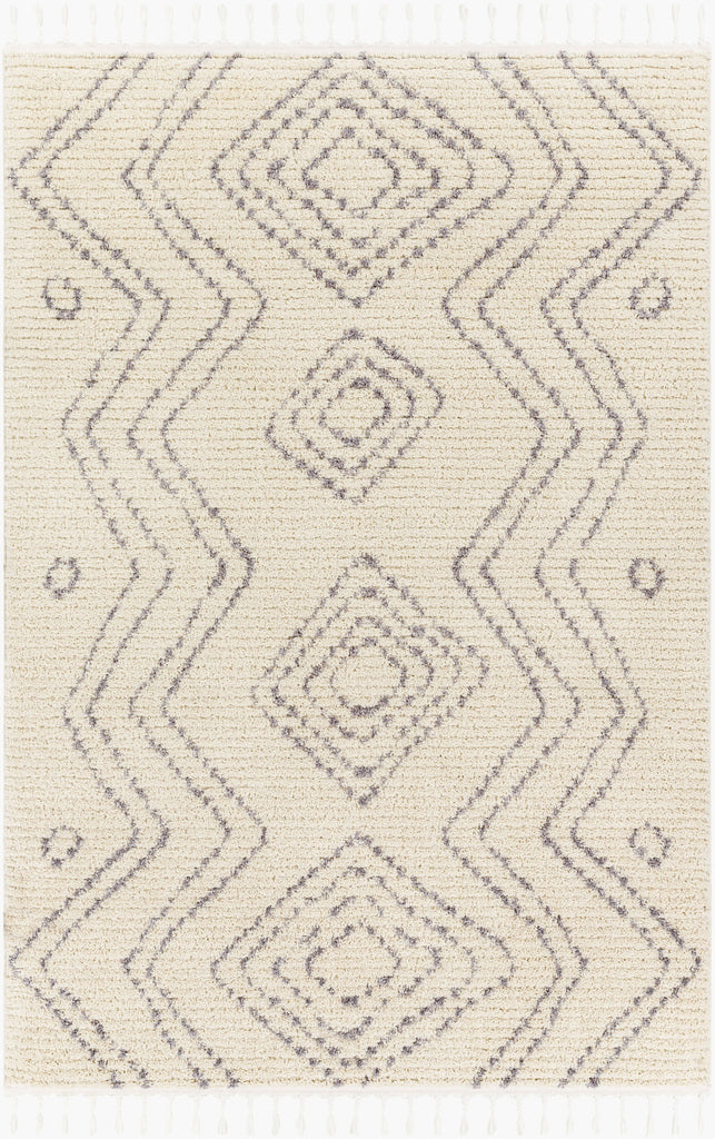 Livabliss Casablanca Shag CAG-2317 Ivory Area Rug main image