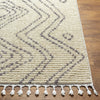 Livabliss Casablanca Shag CAG-2317 Ivory Area Rug Angle