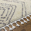 Livabliss Casablanca Shag CAG-2317 Ivory Area Rug Detail