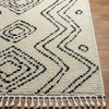 Livabliss Casablanca Shag CAG-2318 Ecru Area Rug Angle