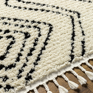 Livabliss Casablanca Shag CAG-2318 Ecru Area Rug Detail