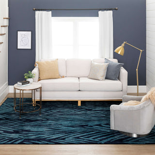 Karastan Foundation by Home Calisto Ocean Area Rug Stacy Garcia