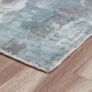 LR Home Calypso 81695 Blue/Gray Area Rug Detail Image