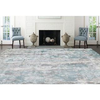 LR Home Calypso 81695 Blue/Gray Area Rug Lifestyle Image