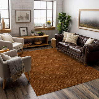 Karastan Cantada Clay Area Rug Lifestyle Image Feature