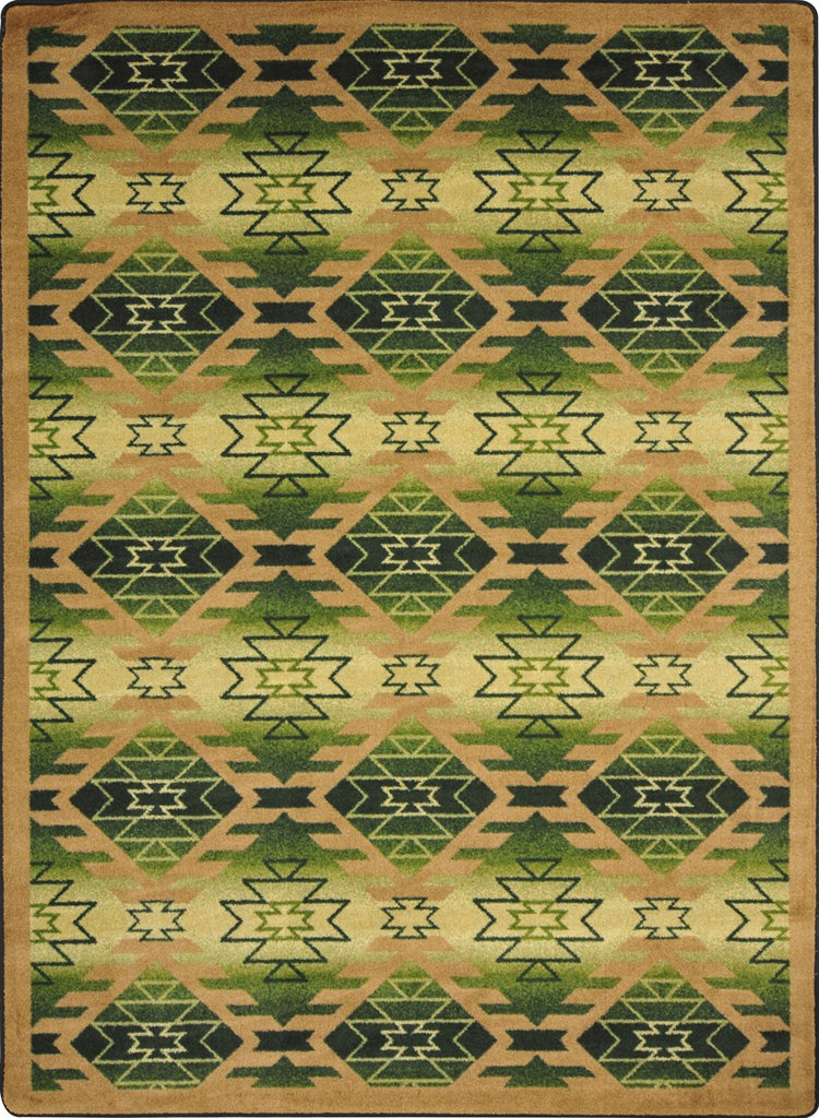 Joy Carpets Kaleidoscope Canyon Ridge Cactus Area Rug