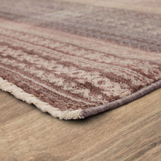 Karastan Echo Caprice Grey Area Rug Angle Image