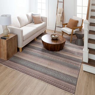 Karastan Echo Caprice Grey Area Rug Lifestyle Image Feature