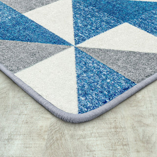 Joy Carpets Claremont Kids Cartwheel Blue Skies Area Rug