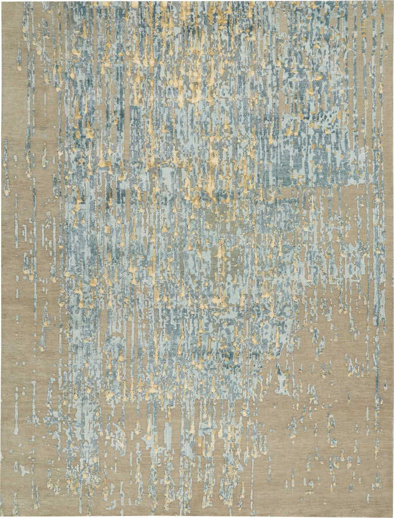 Christopher Guy Wool and Silk CGS27 Zinc/Paloma Area Rug