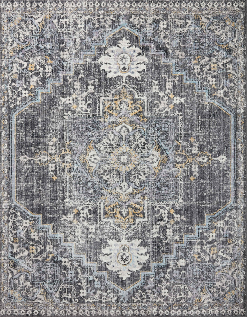 Loloi II Cassandra CSN-02 Charcoal/Gold Area Rug main image