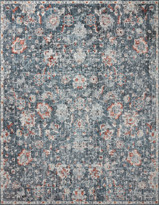 Loloi II Cassandra CSN-04 Blue/Rust Area Rug main image