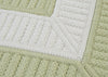 Colonial Mills Rope Walk CB96 Celery Area Rug Closeup Image