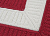 Colonial Mills Rope Walk CB97 Red Area Rug Closeup Image