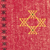 Surya Cactus Silk CCS-005 Red Detail