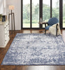 K2 Citadel CD-871 Denim Area Rug Lifestyle Image Feature