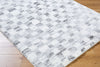 Livabliss Cloudy Shag CDG-2332 Ivory Area Rug Corner Shot