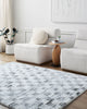 Livabliss Cloudy Shag CDG-2332 Ivory Area Rug Room Scene