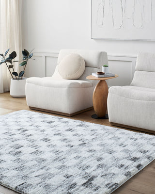 Livabliss Cloudy Shag CDG-2332 Ivory Area Rug Room Scene