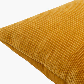 Livabliss Corduroy Quarters CDQ-003 Mustard Corner Shot