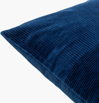 Livabliss Corduroy Quarters CDQ-005 Navy Corner Shot