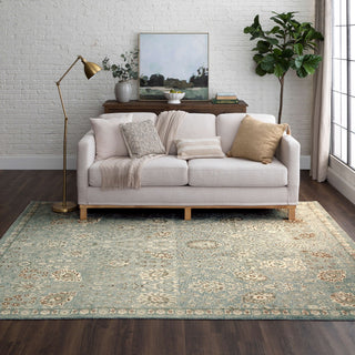 Karastan Divina Celestial Cream Area Rug Corner Image
