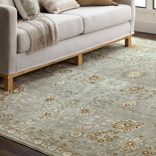 Karastan Divina Celestial Cream Area Rug Corner Image