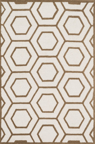 Loloi Celine CF-07 Ivory / Taupe Area Rug Main