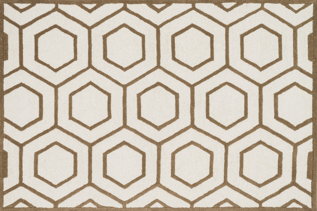 Loloi Celine CF-07 Ivory / Taupe Area Rug main image