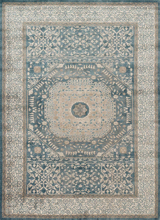 Loloi Century CQ-01 Blue / Sand Area Rug main image
