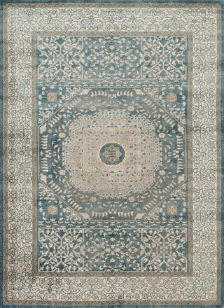 Loloi Century CQ-01 Blue / Sand Area Rug Main Image