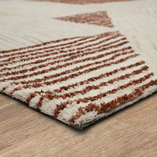 Karastan Bowen Central Valley Red Area Rug by Drew and Jonathan Angle Image