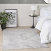 Nourison Central Park West CEP01 Grey Area Rug by DKNY Corner Image