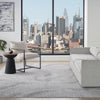 Nourison Central Park West CEP01 Grey Area Rug by DKNY Swatch Image