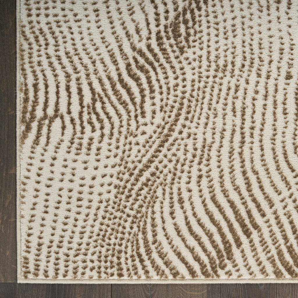 Nourison Central Park West CEP01 Beige Brown Area Rug by DKNY main image