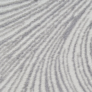 Nourison Central Park West CEP02 Grey Area Rug by DKNY Corner Image