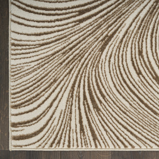 Nourison Central Park West CEP02 Beige Brown Area Rug by DKNY main image