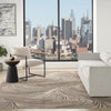 Nourison Central Park West CEP02 Beige Area Rug by DKNY Swatch Image