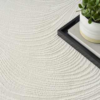 Nourison Central Park West CEP02 Ivory Area Rug by DKNY Corner Image