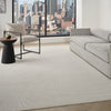 Nourison Central Park West CEP02 Ivory Area Rug by DKNY Corner Image