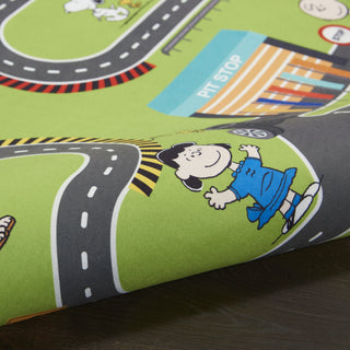 Nourison Pnt11 Cozy Home CH020 Multicolor Area Rug by Peanuts Detail Image