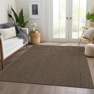 Dalyn Chambal CH1 Chocolate Area Rug Lifestyle Image Feature