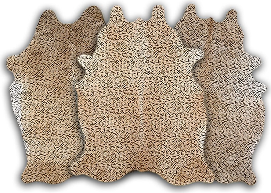 Dekoland Printed Cowhides Cheetah Area Rug