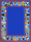 Joy Carpets Kid Essentials Children of Many Cultures Multi Area Rug
