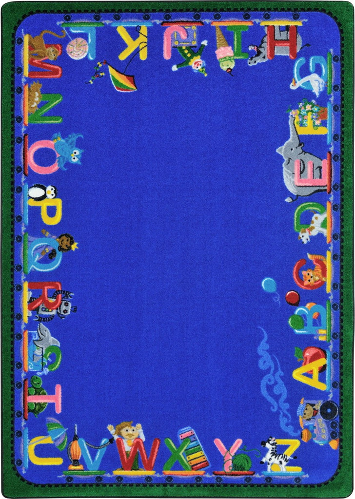 Joy Carpets Kid Essentials Choo Letters N/A Area Rug