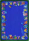 Joy Carpets Kid Essentials Choo Letters N/A Area Rug
