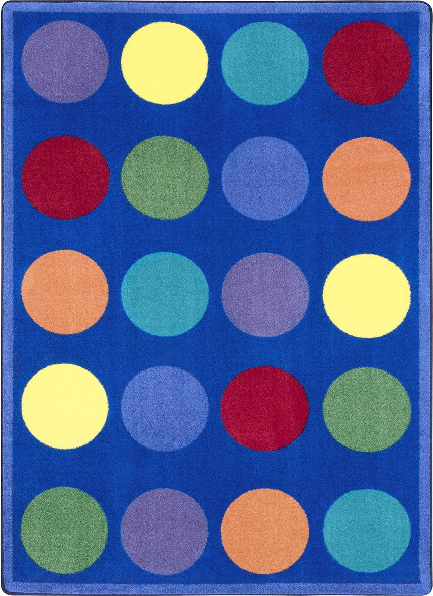 Joy Carpets Kid Essentials Choose A Color Multi Area Rug