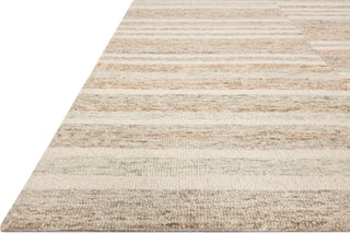 Chris Loves Julia x Loloi Chris CHR-03 Ivory/Clay Area Rug Corner Image