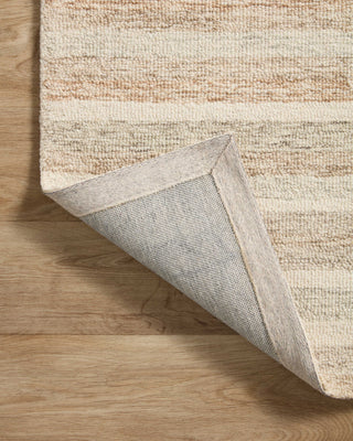 Chris Loves Julia x Loloi Chris CHR-03 Ivory/Clay Area Rug Backing Image