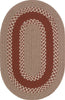 Colonial Mills Corsair Banded Oval CI87 Natural Area Rug